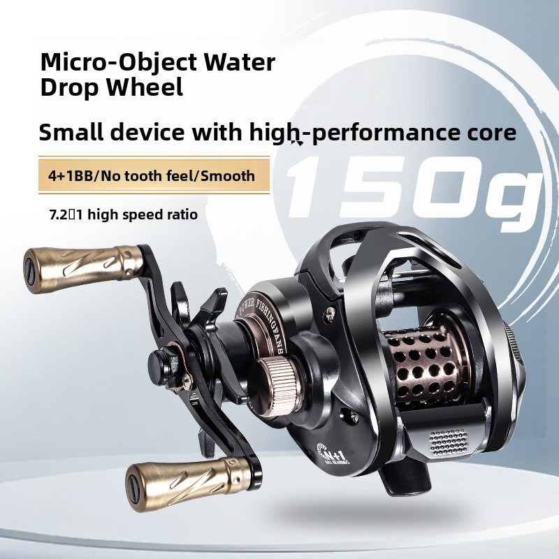 water drop reel with metal spo - Ice Fishing Line 评论和价格