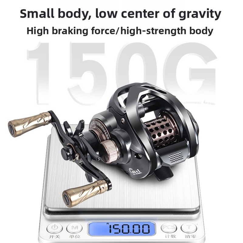 water drop reel with metal spo - Ice Fishing Line 评论和价格