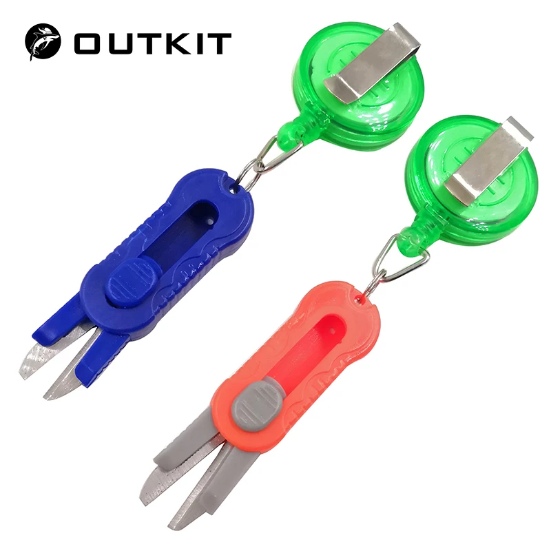 OUTKIT 1pcs Mini Flexible Scis - Fishing Line Cutter 评论和价格