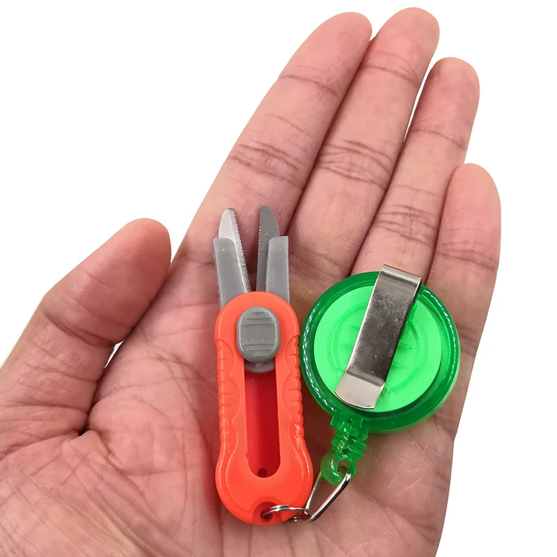OUTKIT 1pcs Mini Flexible Scis - Fishing Line Cutter 评论和价格