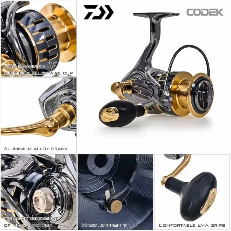Daiwa CODEK Spinning Reel Bait - Abu Garcia Reel Max 评论和价格
