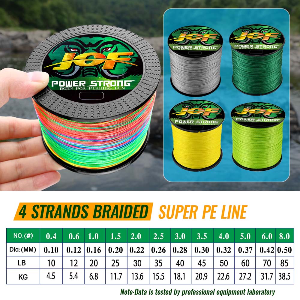 JOF 4 Strands Fishing Line 300 - Copolymer Line 评论和价格