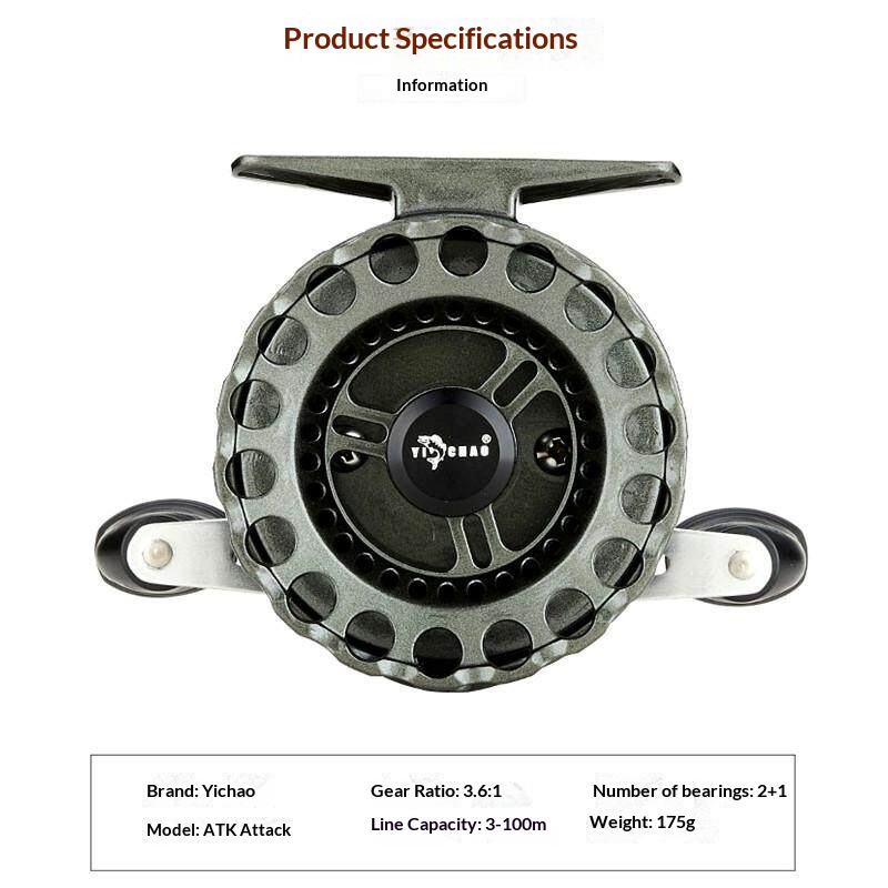 YI CHAO Atk Raft Fishing Reel  - Ice Fishing Line 评论和价格