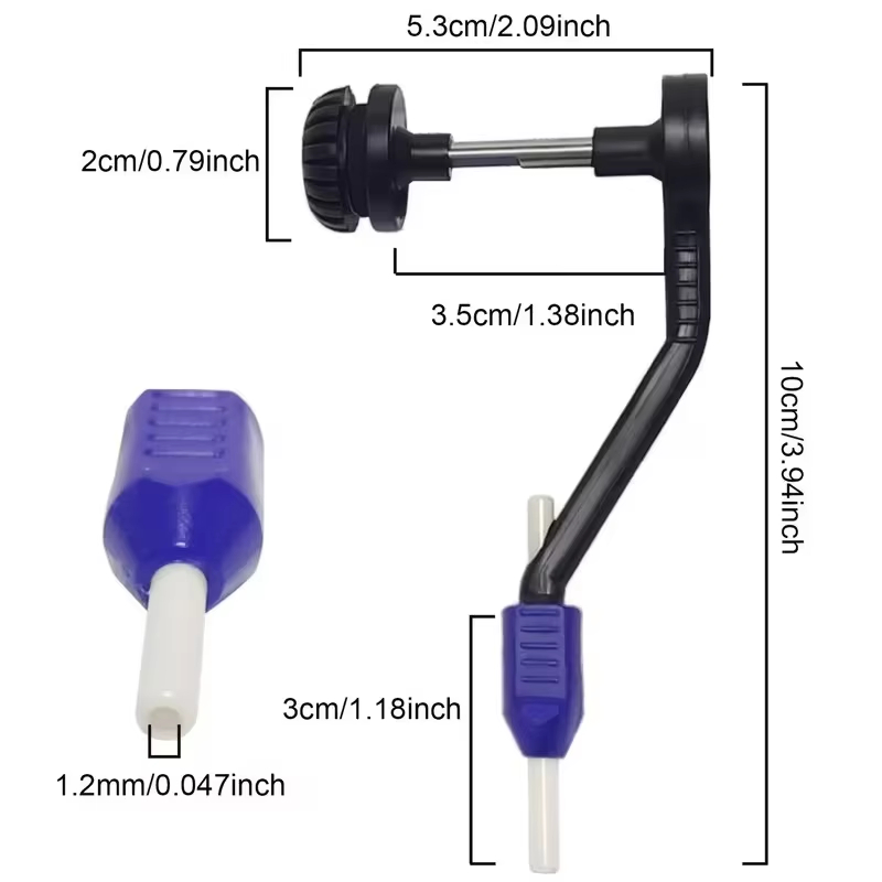 2PCS Fly Tying Bobbin Holder C - Fishing Line Winder 评论和价格