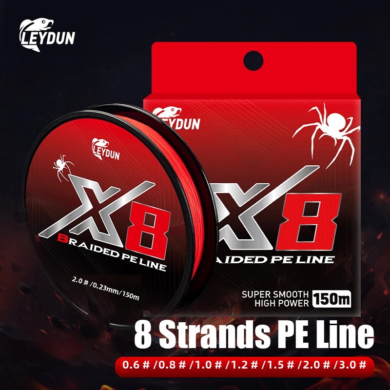 LEYDUN Not-Fading Red Fishing  - Ice Fishing Line 评论和价格