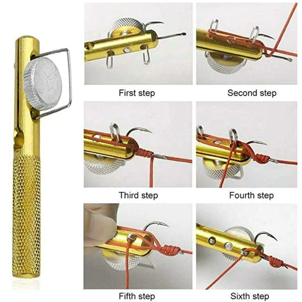 1X Fishing Knot Quick Tying To - Fishing Line Winder 评论和价格