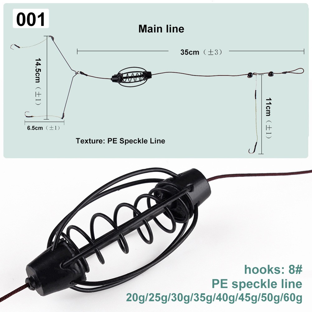 1PCS Carp Fishing Feeder Europ - Monofilament Line 评论和价格
